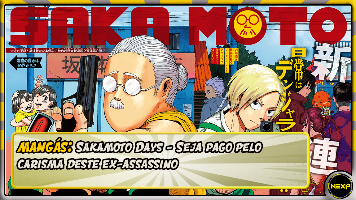 Rumor] Sakamoto Days – Comédia de ação sobre assassino aposentado