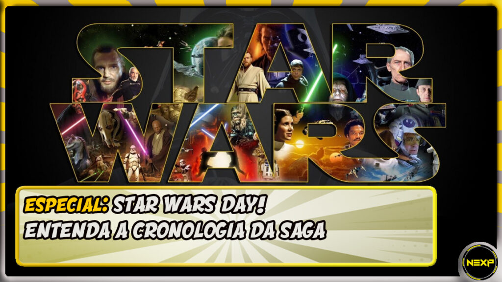 Ordem CRONOLÓGICA de STAR WARS  Séries, filmes e animações 