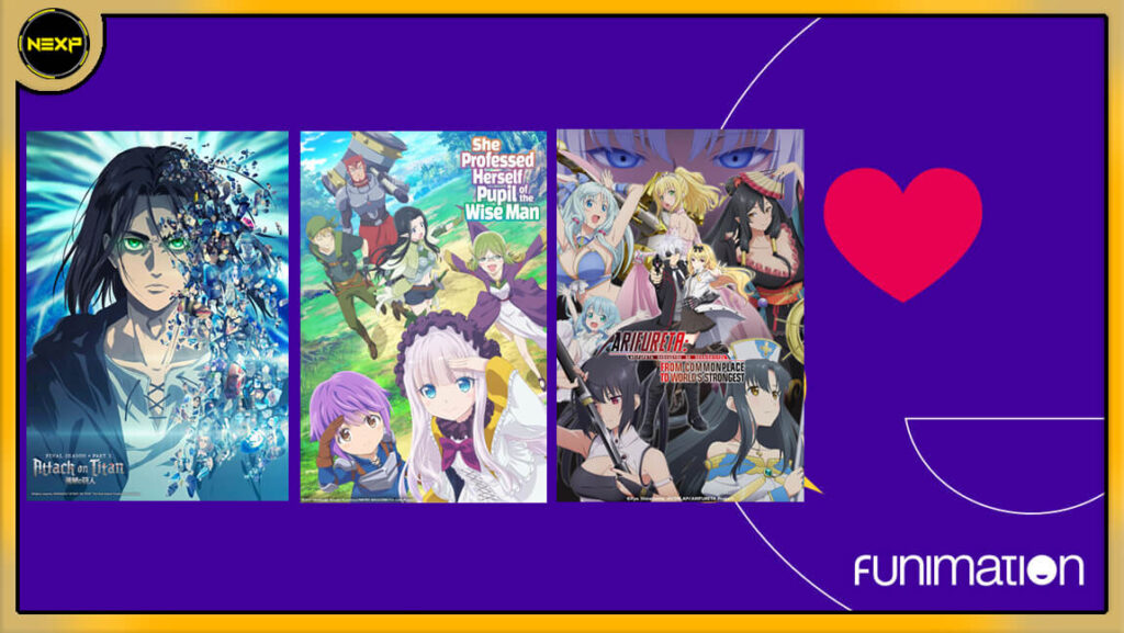 Funimation anuncia mais quatro animes na CCXP Worlds