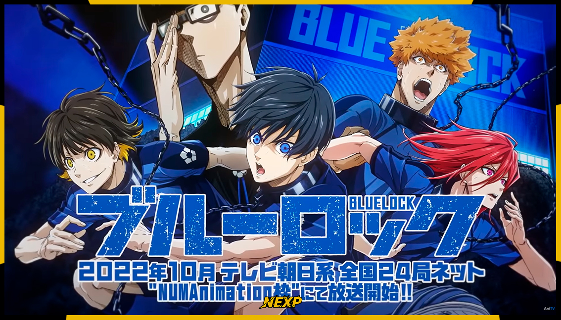Blue Lock: Anime ganha data de lançamento! - NEXP