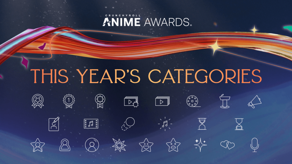 Crunchyroll Anime Awards 2023 - Categorias Reveladas