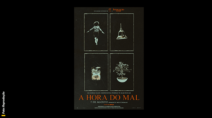 Enigmático, novo pôster de A Hora do Mal apresenta elementos misteriosos sobre o filme Enigmático, novo pôster de A Hora do Mal apresenta elementos misteriosos sobre o filme