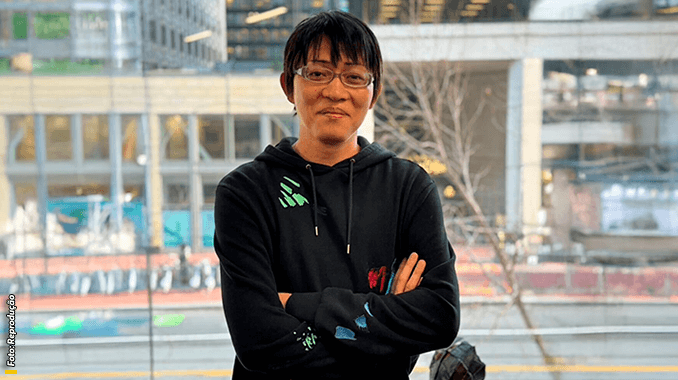 Naoki Hamaguchi na Brasil Game Show