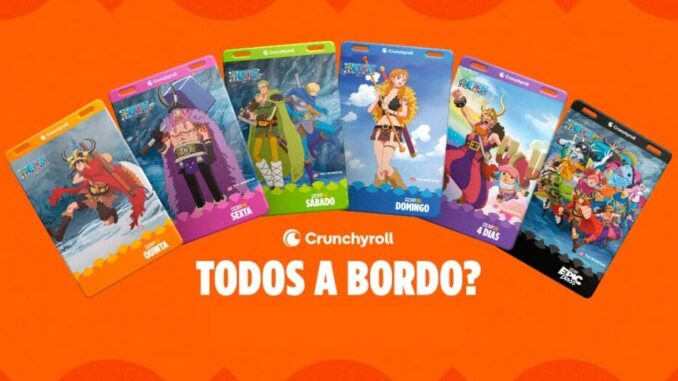 Credenciais Crunchyroll CCXP Brasil 2026